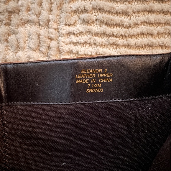 Vintage Liz flex by Liz Claiborne Genuine Leather Patchwork Boot Size 7.5 womens - Picture 2 of 6